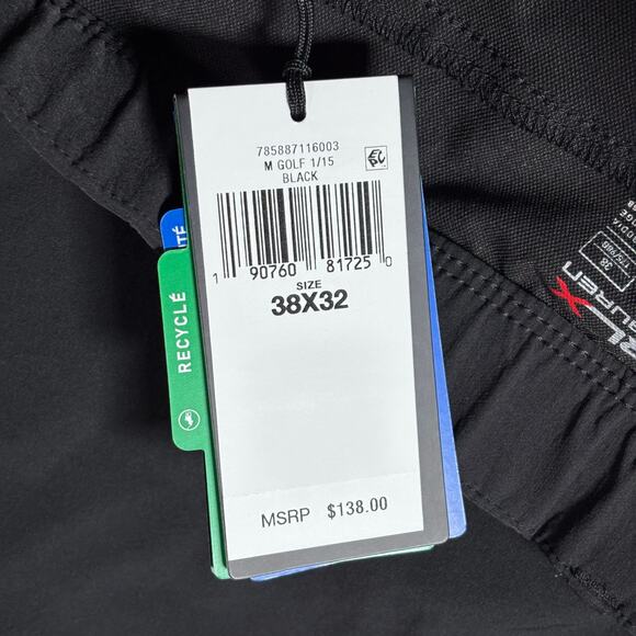 RLX Ralph Lauren Golf Black Performance Pants 38x32 NWT - Picture 8 of 8